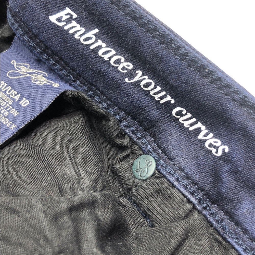 LOLA NAVY KATE MTB HIGH-RISE STRAIGHT JEANS 10/31x32 ⭐️ - Picture 9 of 15